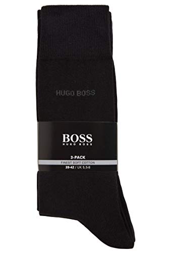 BOSS RS Uni SP CC Calcetines, Negro (Black 001), 43-46 (Pack de 3) para Hombre