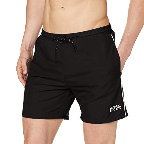 BOSS Starfish Bañador para Hombre, Negro (Black 007), M