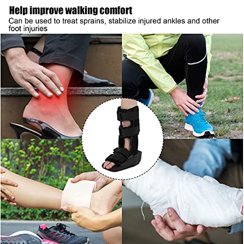 Bota para Caminar, Recuperación de Fracturas, Reducción del Dolor, Botas Ortopédicas Ligeras para Caminar, Protección Y Curación para Fracturas de Tobillo(METRO)