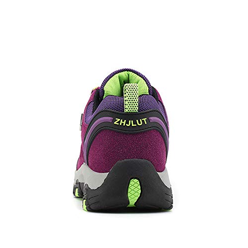 BOTEMAN Zapatillas de Senderismo para Mujer Zapatillas de Trekking para Hombre Botas de Montaña Transpirable Antideslizante Al Aire Libre Zapatillas de Deporte Unisex Calzado de Trekking 