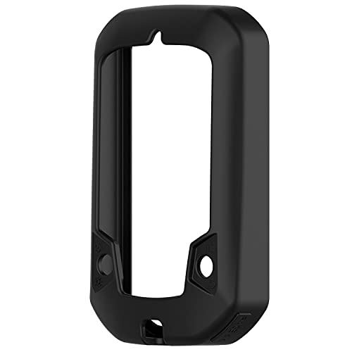 Braleto Funda Compatible con Bryton Rider 430/320, GPS Bicicleta Navi Accesorios Funda Pantalla de Silicona (Negro)