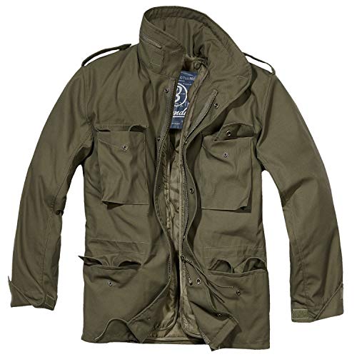 Brandit M-65 Feldjacke Classic Chaqueta, Grün (Oliv 1), Large para Hombre