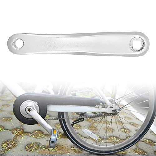 Brazo de Manivela de Bicicleta, Brazo Izquierdo de Manivela de Bicicleta, Brazo de Manivela de Aleación de Aluminio, Brazo de Manivela de Repuesto Izquierdo, Orificio Cuadrado Horizontal, 170 mm