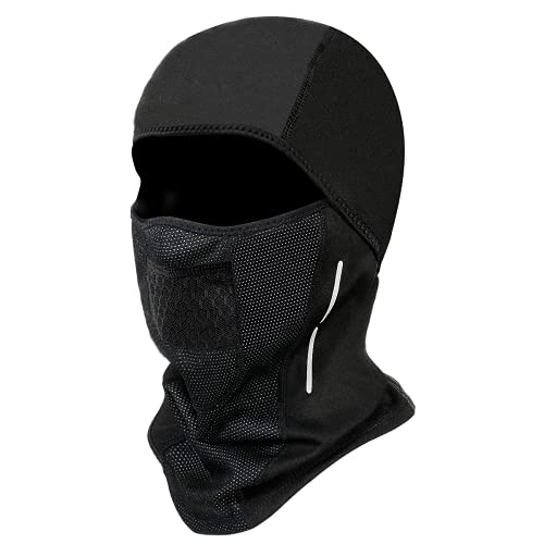 BRGOOD SGODD - Pasamontañas para moto, para hombre, para invierno, balaclava, multifuncional, impermeable, transpirable, cortavientos, camping, senderismo, universal