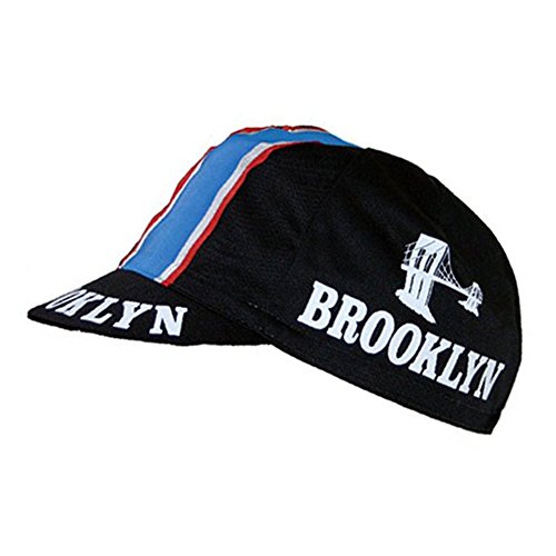 Brooklyn Clothing Brooklyn Gorra de Ciclismo, Negro, Talla única