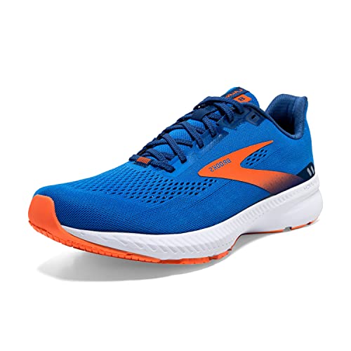 Brooks Launch 8, Zapatillas para Correr Hombre, Naranja Azul, 42 EU