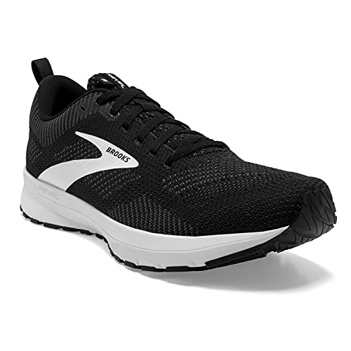 Brooks Revel 5 Negro Gris 1103741D090