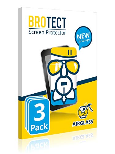 BROTECT Protector Pantalla Cristal Compatible con Bosch Kiox Protector Pantalla Vidrio (3 Unidades) - Dureza Extrema, Anti-Huellas, AirGlass