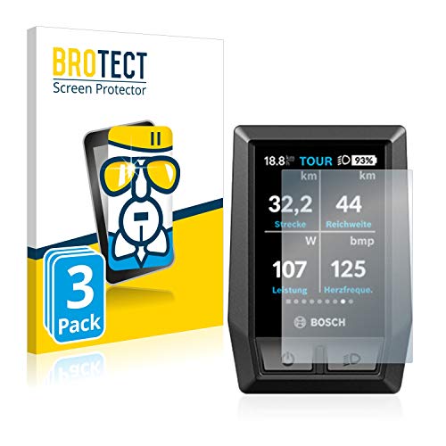 BROTECT Protector Pantalla Cristal Compatible con Bosch Kiox Protector Pantalla Vidrio (3 Unidades) - Dureza Extrema, Anti-Huellas, AirGlass