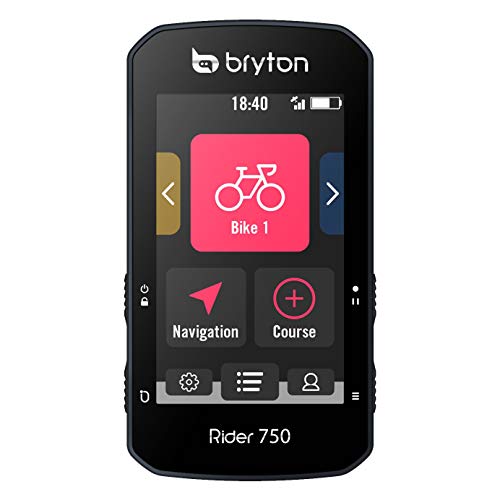 Bryton 750 t GPS, Adultos Unisex, Negro, pequeño