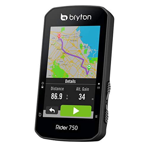 Bryton 750 t GPS, Adultos Unisex, Negro, pequeño