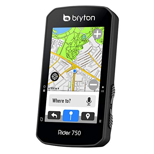 Bryton 750 t GPS, Adultos Unisex, Negro, pequeño