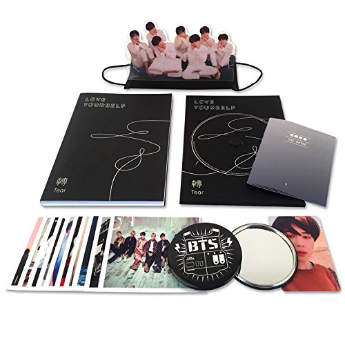 BTS 3rd Album - LOVE YOURSELF 轉 TEAR [ Y ver. ] CD + Photobook + Mini Book + Photocard + Standing Photo + Folded Poster + FREE GIFT / K-POP Sealed