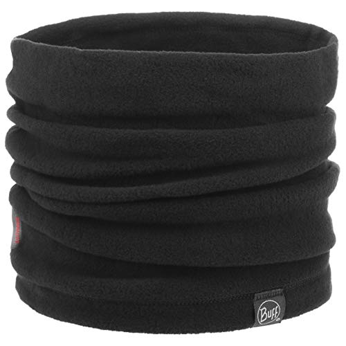 Buff Solid Calentador Cuello Polar, Unisex Adulto, Negro, Talla única