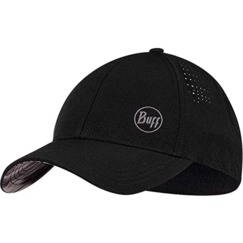 Buff Trek Cap - Gorra de trekking Unisex adulto, Negro, L/XL