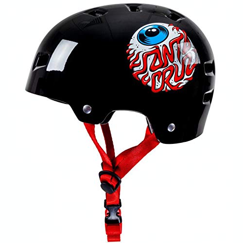 Bullet Eyeball Youth 49-54cm Casco, Adultos Unisex, Gloss Black (Negro), Talla Única