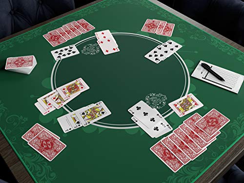 Bullets Playing Cards Cartas de Juego de plastico. 2 x Baraja Poker de Medidas Bridge e índice Standard. Naipes Premium plastificadas Ideales para Bridge, Skat, Otros Juegos y Trucos de Magia