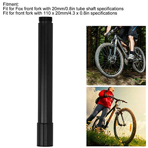 BuyWeek Eje de Horquilla Delantera de Bicicleta, Pinchos de Eje de Tubo de Bicicleta de 110x20 mm, Piezas de Bicicleta de liberación rápida de Velocidad de Eje pasante para Horquilla Delantera Fox 40