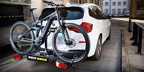 Buzzrack E-Scorpion 1 - Portabicicletas plegable para 1 bicicleta eléctrica