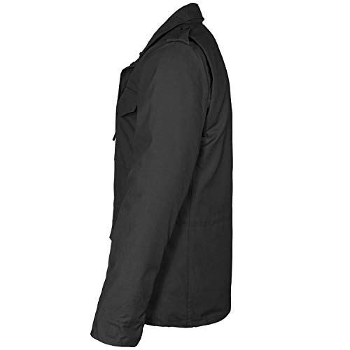 bw-online-shop Chaqueta estándar M-65 para hombre Negro L