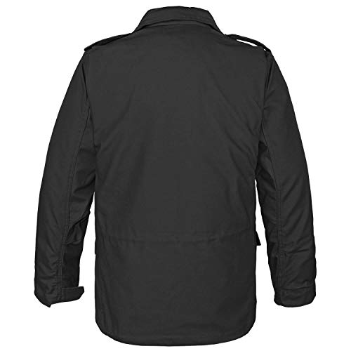 bw-online-shop Chaqueta estándar M-65 para hombre Negro L