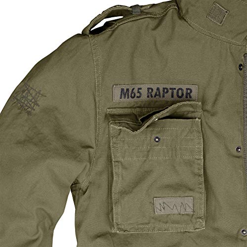 bw-online-shop M65 Raptor - Parka para hombre verde oliva XXL