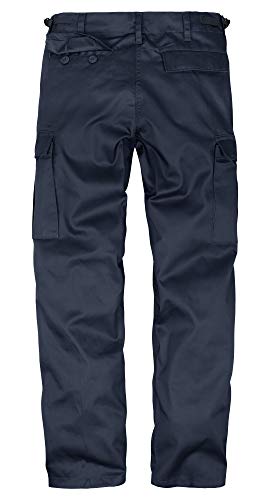 bw-online-shop Pantalones cargo para hombre, diseño militar azul marino 6XL