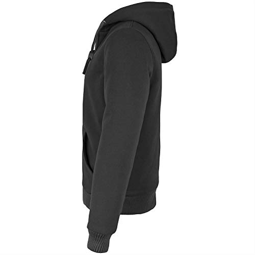 BW-ONLINE-SHOP Sudadera Arctic con forro negro, talla XXL