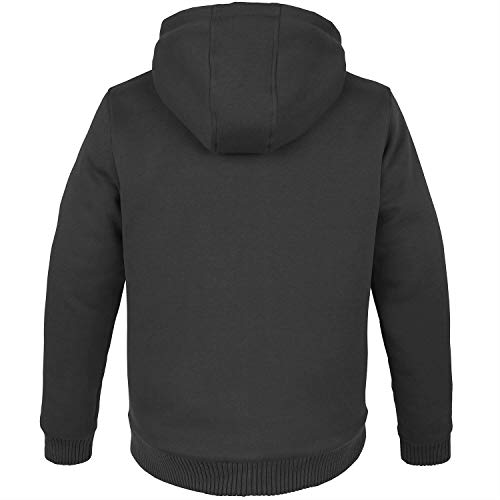 BW-ONLINE-SHOP Sudadera Arctic con forro negro, talla XXL