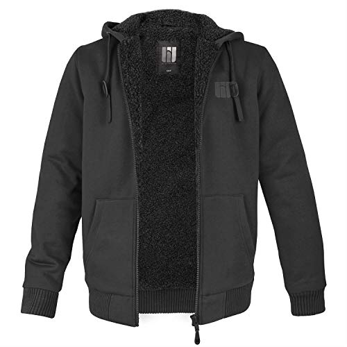 BW-ONLINE-SHOP Sudadera Arctic con forro negro, talla XXL