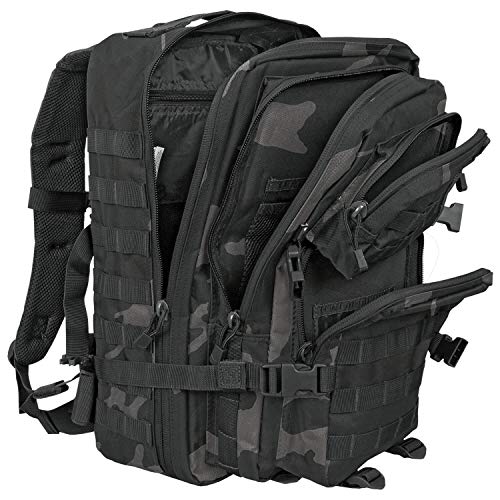 bw-online-shop US Cooper Assault - Mochila, Unisex, BW9513, Darkcamo, Medium - 25 Liter