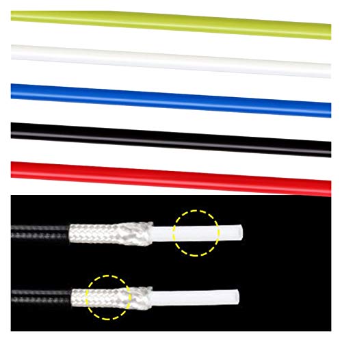 Cable De Freno De Bicicleta Bicicleta de montaña Discos hidráulicos Manguera de freno Tubo de aceite TUBO DE TUBO DE 5 MM MTB MTB Freno de bicicleta Conjunto de cables Conector de kits Cable De Freno