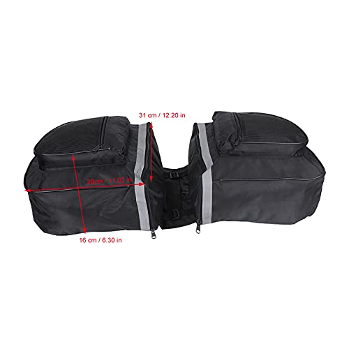 Cafopgrill Bolsa Lateral, Bolsa de Bicicleta Impermeable Bolsa de Viaje Trasera Bolsa de Bicicleta Bolsa de Bicicleta de Doble Bolsa de Bicicleta Multifunción de Doble Sentido Bolsa de Bicicleta