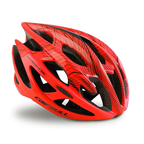 Cairbull Adulto Hombres Mujeres Bicicleta de Montaña Casco de Ciclismo La Seguridad Al Aire Libre Multiuso Cascos M(52-58cm) L (58-62cm)