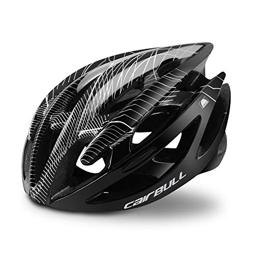 Cairbull Adulto Hombres Mujeres Bicicleta de Montaña Casco de Ciclismo La Seguridad Al Aire Libre Multiuso Cascos M(52-58cm) L (58-62cm)