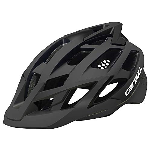 Cairbull Aerodinámica Casco de Bicicleta Carretera Montaña, Unisex Adulto,Ajustable M 52-57 cm con Visera