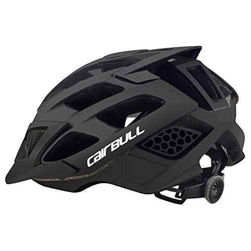 Cairbull Aerodinámica Casco de Bicicleta Carretera Montaña, Unisex Adulto,Ajustable M 52-57 cm con Visera