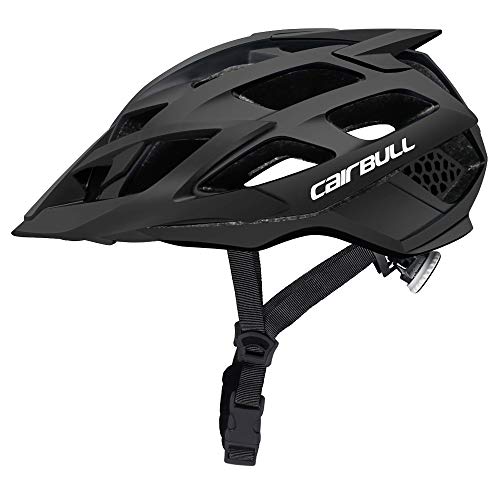 Cairbull Aerodinámica Casco de Bicicleta Carretera Montaña, Unisex Adulto,Ajustable M 52-57 cm con Visera