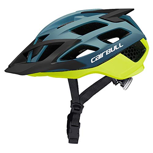 Cairbull Aerodinámica Casco de Bicicleta Carretera Montaña, Unisex Adulto,Ajustable M 52-57 cm con Visera