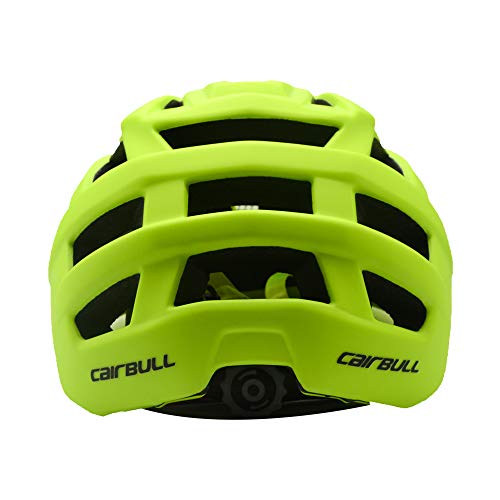 Cairbull Bicicleta Casco Ciclismo Hombres MTB Mountain Bike Adulto Cascos Verde