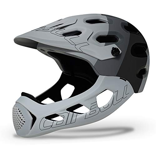 Cairbull Casco integral de cross-country Casco de protección para deportes extremos Bicicleta de montaña Casco de descenso de cross-country Casco deportivo de alta intensidad