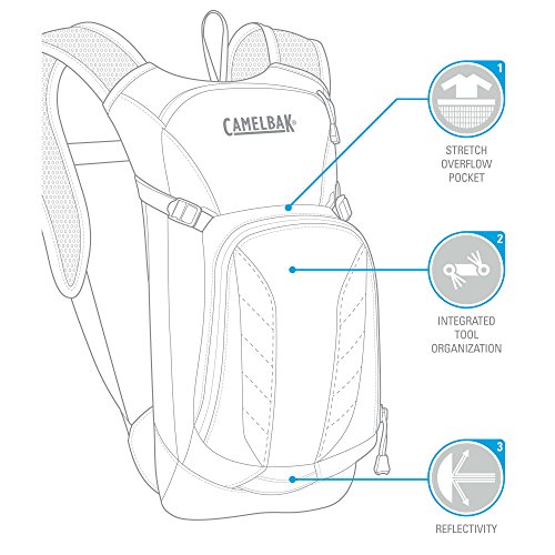 CAMELBAK 1155601900 Mochila de hidratación Infantil, Unisex niños, Multicolor, No aplicable