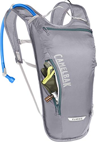 CamelBak Classic Light Mochila de hidratación, Unisex Adulto, Bronceado/Hydro, Talla única