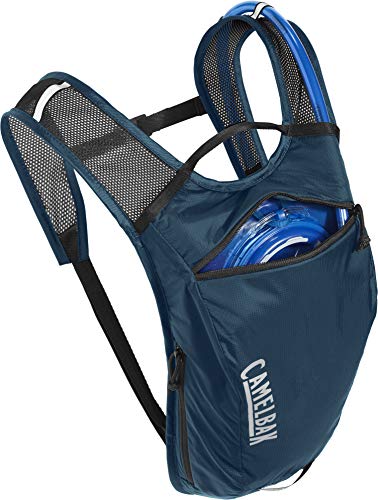 CamelBak Hydrobak Light, Azul, 1,5l Mochila de hidratación, Unisex Adulto, Gibraltar Navy/Black, Talla única