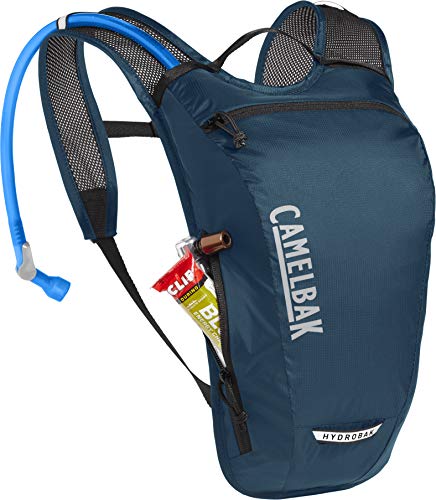 CamelBak Hydrobak Light, Azul, 1,5l Mochila de hidratación, Unisex Adulto, Gibraltar Navy/Black, Talla única