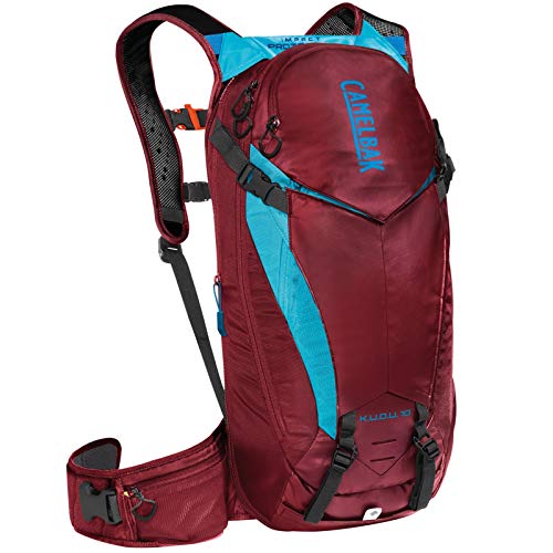 CamelBak K.U.D.U.Protector 10 - Mochila de hidratación, color rojo, S/M