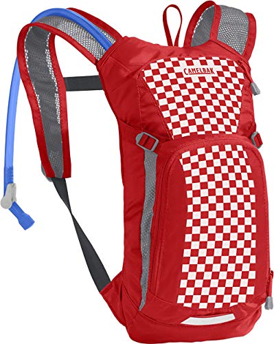 CamelBak Mini Mule Rojo 1.5, Paquete Unisex-Adultos, Racing Red Check, Talla única