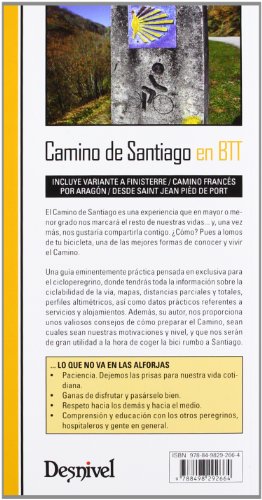 Camino de Santiago en Btt (Travesias En Btt)