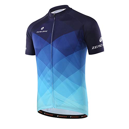 Camiseta de Ciclismo Transpirable de Manga Corta para Hombre, de Secado rápido, XL