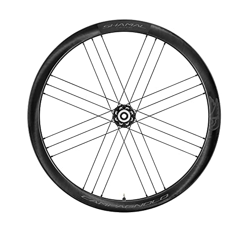 Campagnolo Shamal Carbon Disc Brake bicicelta, Ruedas de Bicicleta, Black Shimano, Pair